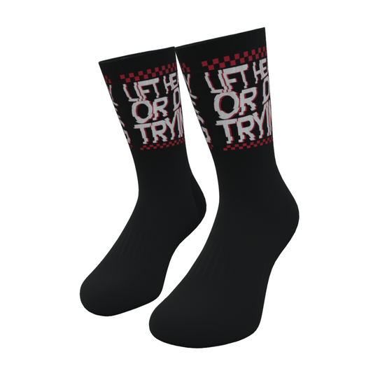 Lift Heavy or Die Trying Socks