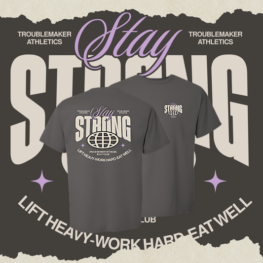 Oversized Stay Strong Tshirt