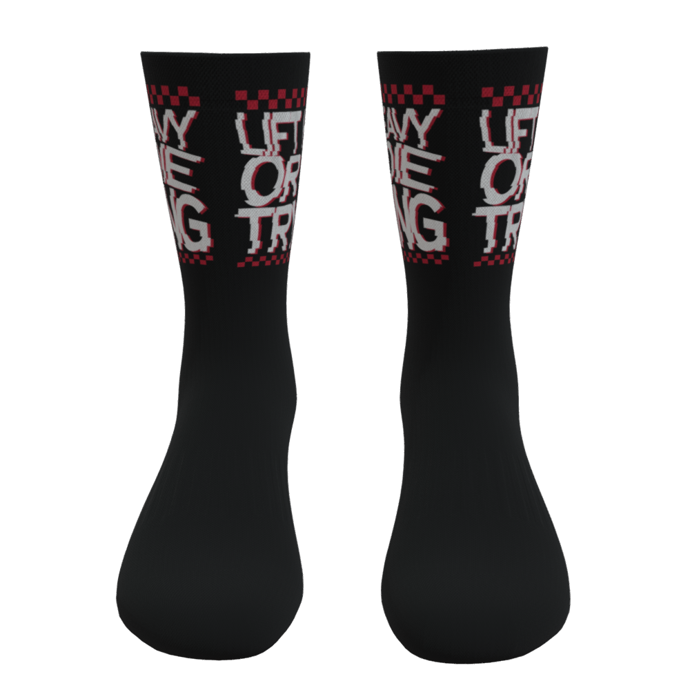 Lift Heavy or Die Trying Socks